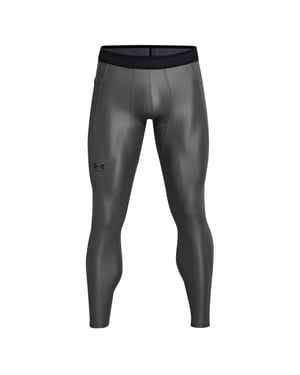 Under Armour Mens Compression Base Layer Leggings (Grått)