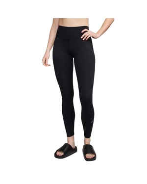 Nike Dames One Dri-FIT Hoge Taille Leggings (Zwart)