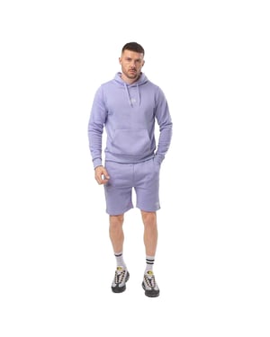 Hype Sweat Shorts för män (Lila)