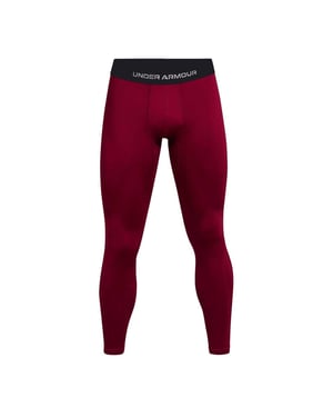 Under Armour Armour Compression Leggings för herrar (Röd)