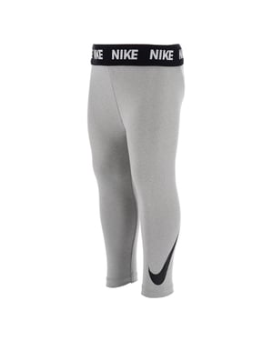 Nike Meisjes Swoosh Legging (Grijs)