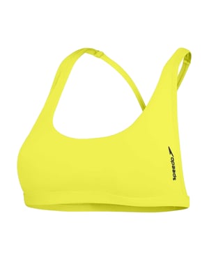 Speedo Bikinitopp i standardstorlek för kvinnor/damer (Grön)