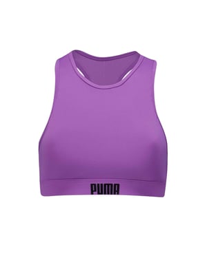 Puma Performance-bikinitop voor dames (Paars)
