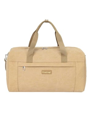 Firetrap Kraftpapier Reisdraagtas (Beige)