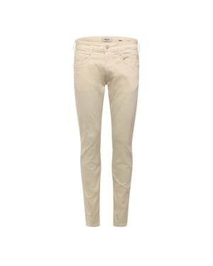 Replay Slim-fit herenjeans van katoenmix (Wit)