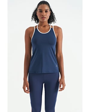 Mouwloze Gebreide Sporttop