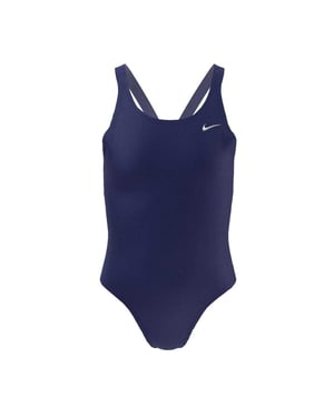 Nike Girls Hydrastrong baddräkt i ett stycke (Marinblått)