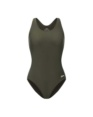 Slazenger Dames/Dames Xtra Life ééndelig badpak (Khaki)
