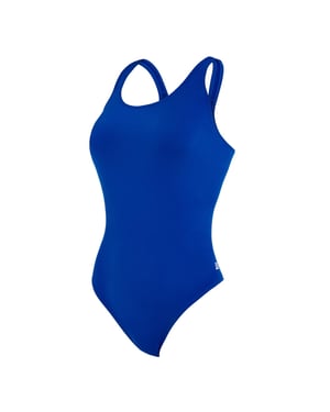 Zoggs Womens/Ladies Cottesloe Powerback 2024 One Piece Swimsuit (Royal Blue)