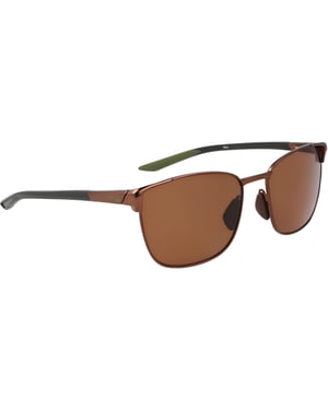 Accessories Nike Fusion Square Sunglasses in Stn Walnut/Brwn