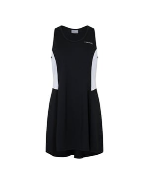 Head Dames Club Effen Tank Jurk (Zwart)