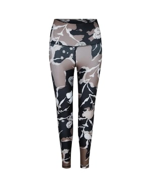 Reebok Dam Myt Leggings (Svart)