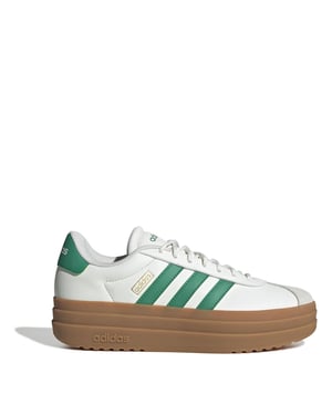 Women's adidas Vl Court Bold Trainers in Wht/Green/Gum