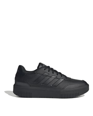 Women's adidas Courtblock Trainers in Triple Black