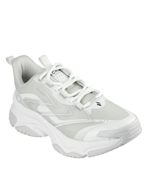 Girls Skechers Mh Antgrvty Lace-Up Sneakers in Light Green