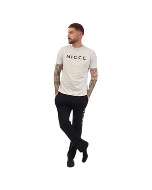 Nicce Heren Aderyn Katoenen Loungewear Set (Zwart)