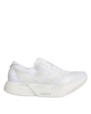 Men's adidas Adizero Adios Pro 4 Running Shoes in Ftwr White