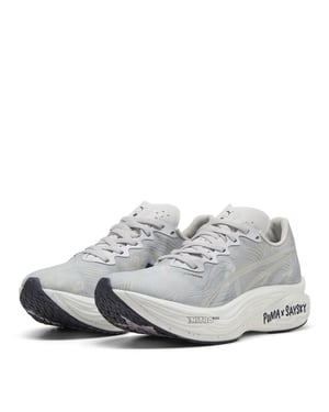 Women's Puma Deviate Nitro Elite 3 Saysky Wns Road Running Shoes in Cool Light Grey