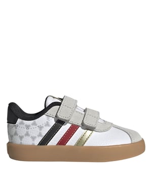 Boys adidas Vl Court 3.0 Trainers in Ftwr White/Core