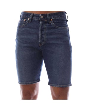 Levis Herr 501 Original Denim Jeansshorts (Denim)