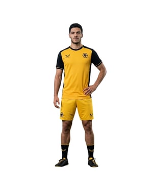 Castore Heren Wolves Doelman Short (Felgeel)