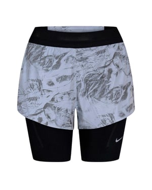 Nike Dames Swift 2-in-1 Hardloopshorts (Zwart)