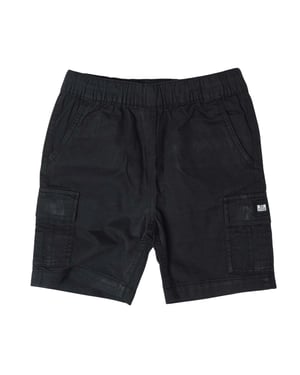 Weekend Offender Jongens High Desert Cargo Shorts (Zwart)