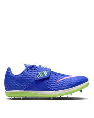 Boys Nike High Jump Elite Sneakers in Racer Blue