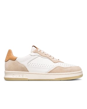 Boys CLAE Kids Low Top Trainers in Fog/Lth/Safari