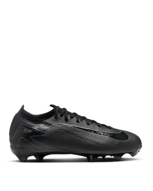 Boys Nike Vapor 16 Pro Juniors Firm Ground Football Boots in Black/Green
