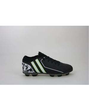 Boys Patrick Football Boots with Lace-Up Closure in Black