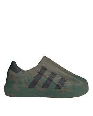 Boys adidas Originals Superstar Slip On Trainers in Olive Strata