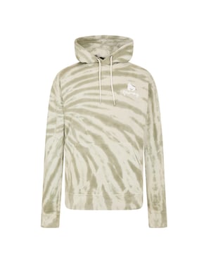 Money Heren Tie Dye Hoodie (Kasteel Grijs)