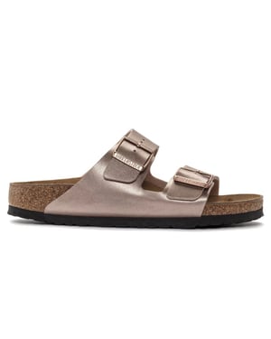 Birkenstock Arizona birko-flor koper smal voetbed dames slipper