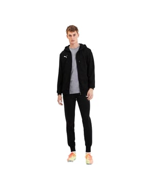 Puma Heren TeamGoal 23 Casuals Hooded Jacket (Zwart)