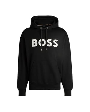 Boss Hoodie met Sullivan-opdruk voor heren (Zwart)
