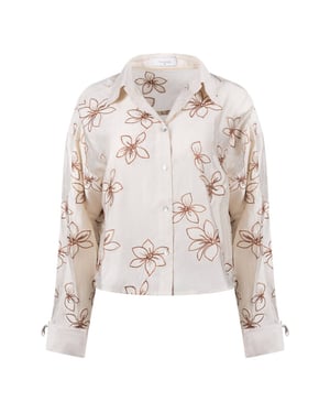 Nukus Blouse lange mouw nkf02118 bailey