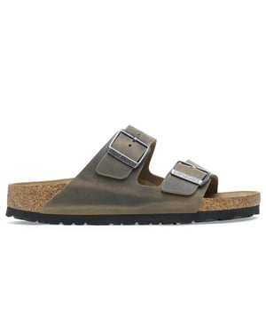Birkenstock Arizona vetleer smal voetbed unisex slipper
