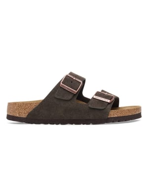 Birkenstock Arizona suède smal voetbed unisex slipper