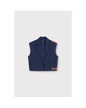 Alix The Label Striped waistcoat -
