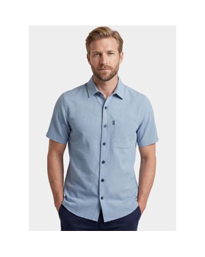 Giordano Overhemd korte mouw heren puglia short sleeve shirt tec 616005/61