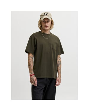 Jack & Jones Jjedover slub tee ss noos