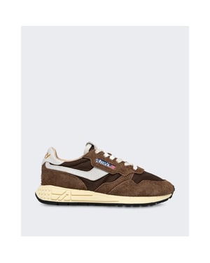 Autry Dames wwlw-nc39-reelwind low wom nylon/crack wht/tundra