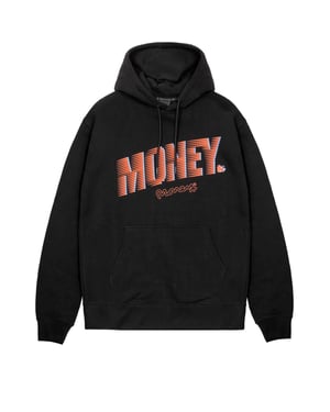 Money Zoom Ape-hoodie voor heren (Zwart)