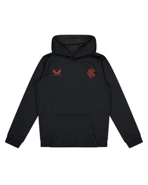 Castore Rangers FC-hoodie voor kinderen (Zwart)
