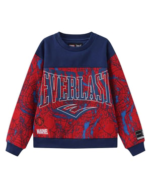 Everlast Spider-Man-sweatshirt van katoen voor jongens (Rood)
