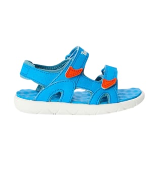Timberland Perkins Row-sandalen voor baby’s (Helder Blauw)