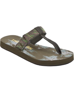 Trespass Kinderen/Kids Camouflage Slippers (Khaki)