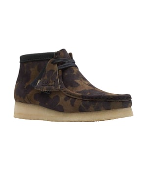 Clarks Originals Wallabee-laarzen van kalfssuède voor heren (Zwart)