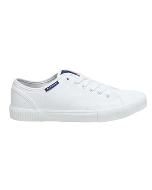 Ben Sherman Heren Logo Trainers (Wit)